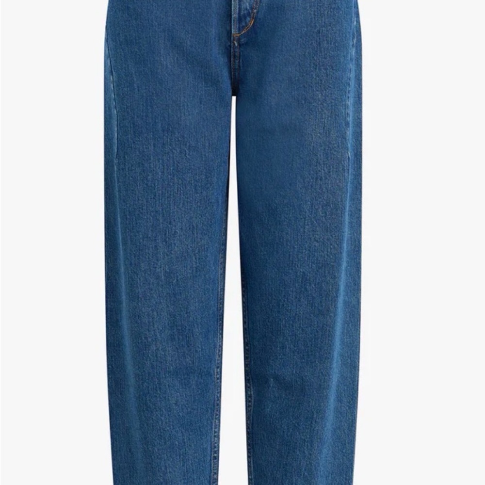 Favorite Daughter Blue Straight Leg Jeans